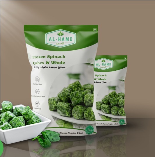 Frozen Spinach Cubes & Whole